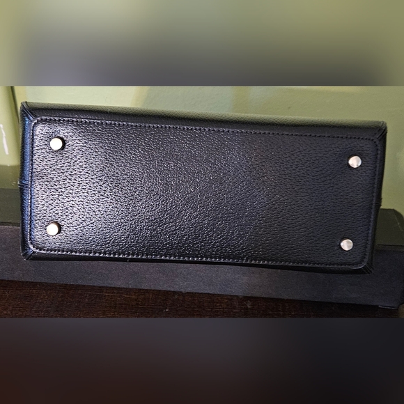 KATE SPADE Classic Handbag Crossbody Black White Bow New without tags - Picture 6 of 9